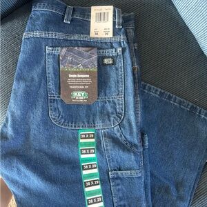 NWT Denim Dungarees